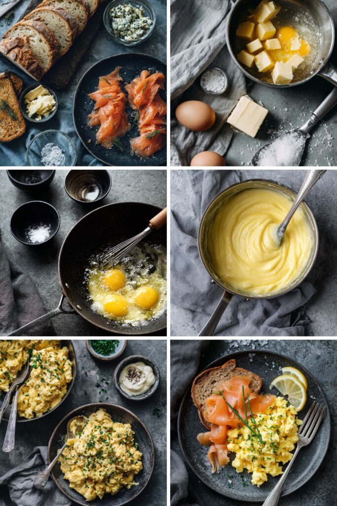 Gordon Ramsay Scrambled Eggs With Salmon