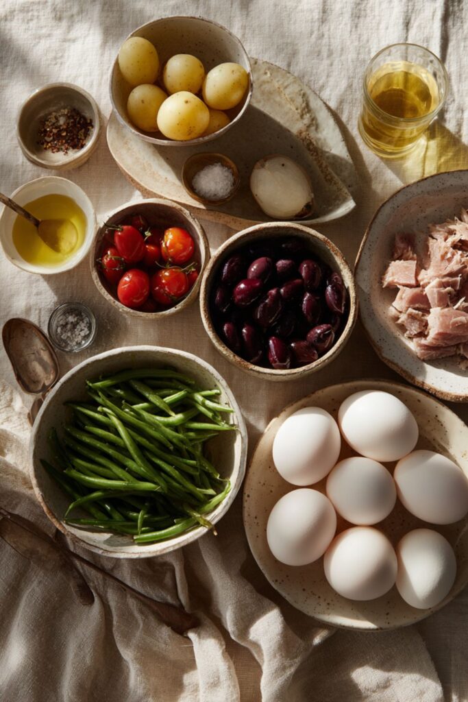 Gordon Ramsay Tuna Niçoise Salad