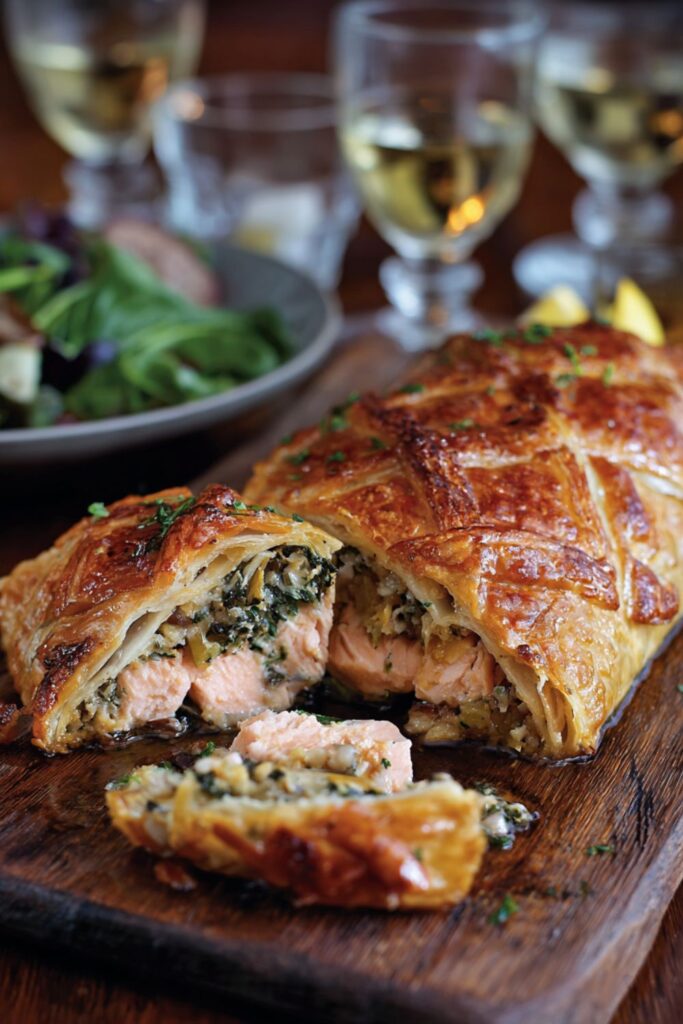 Gordon Ramsay Salmon Wellington