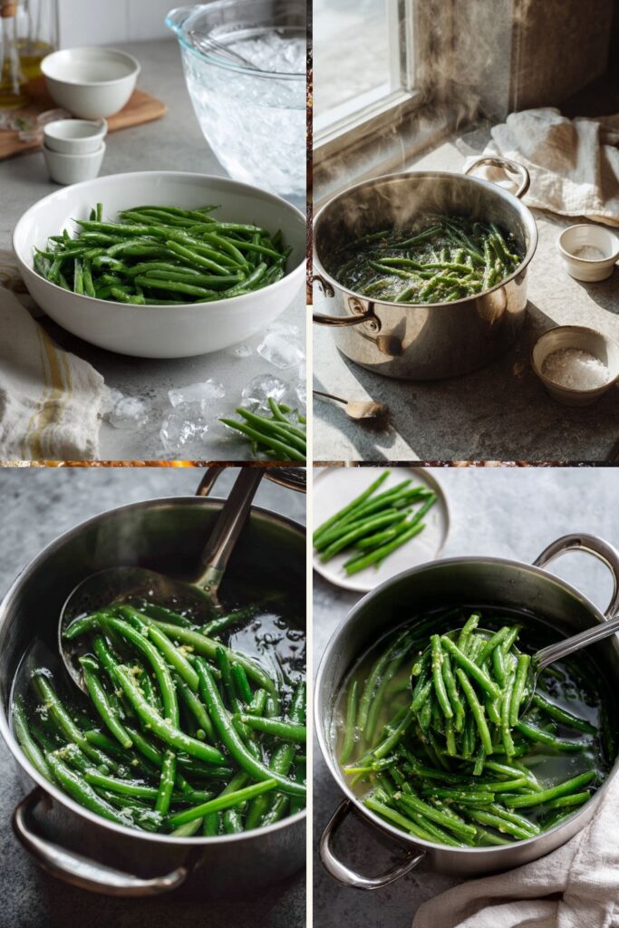 Gordon Ramsay Green Beans With Mustard Dressing Recipe