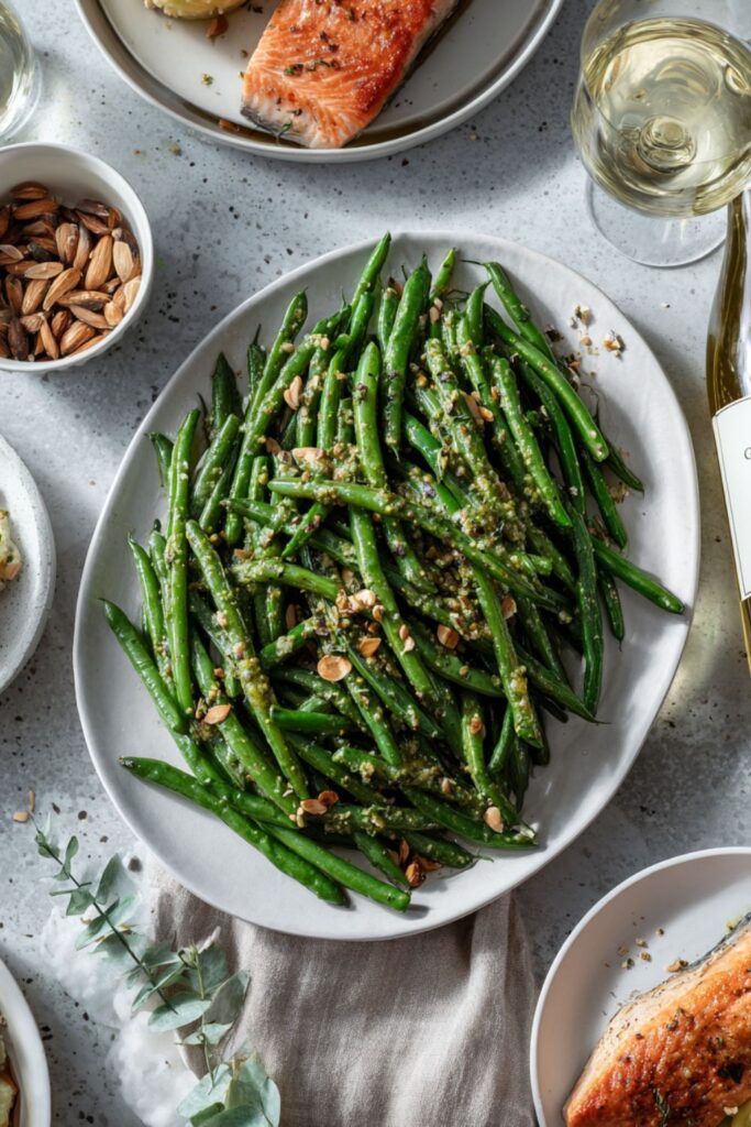Gordon Ramsay Green Beans With Mustard Dressing Recipe