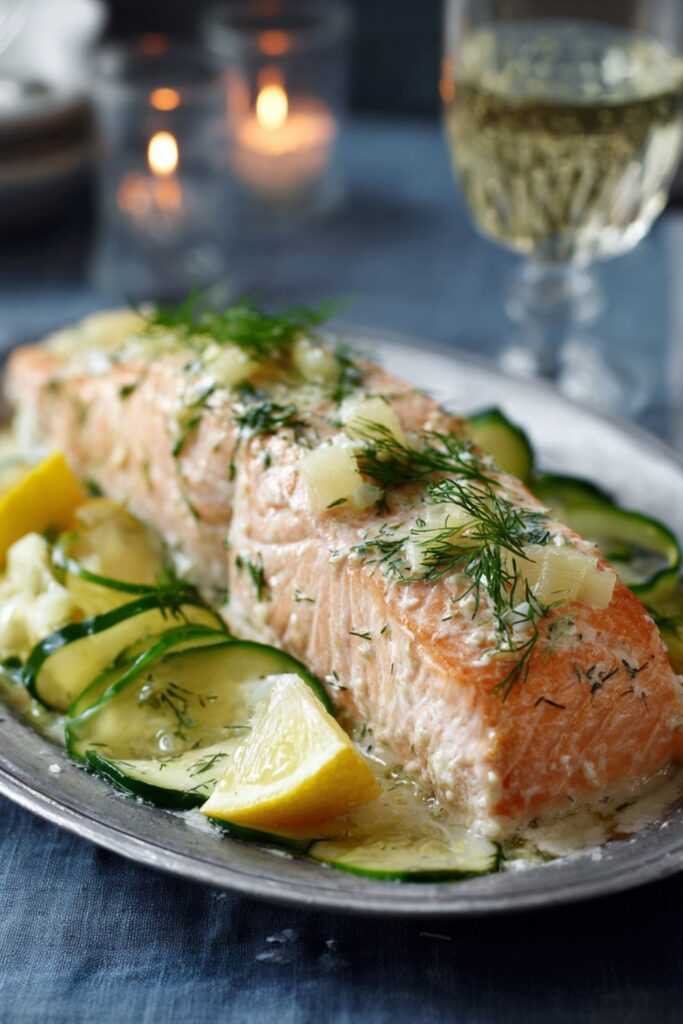 Gordon Ramsay Poached Salmon