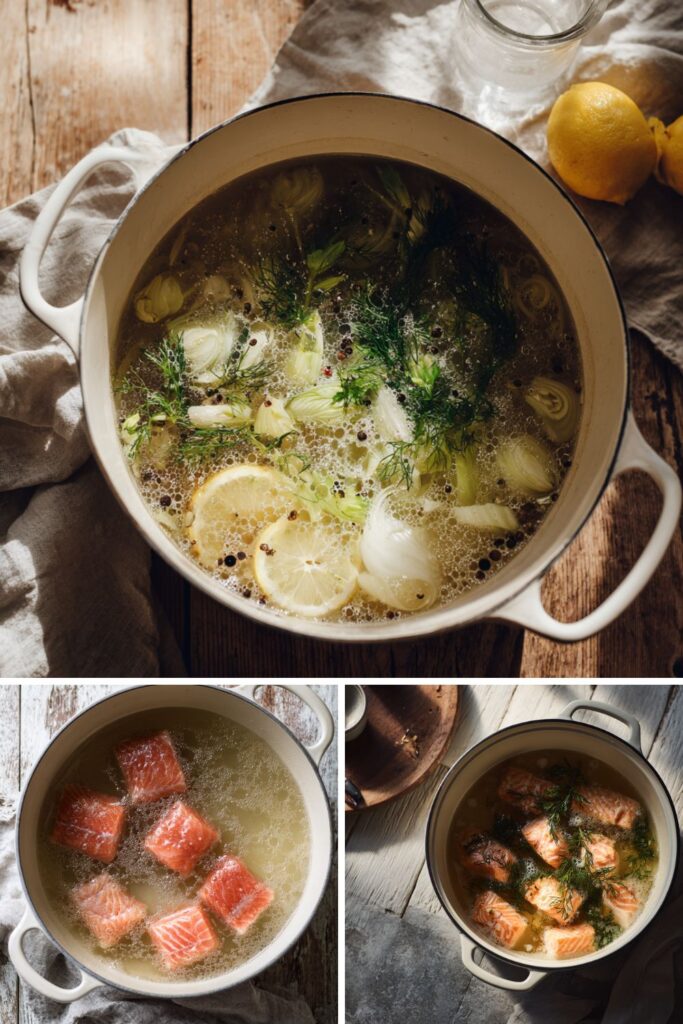 Gordon Ramsay Poached Salmon