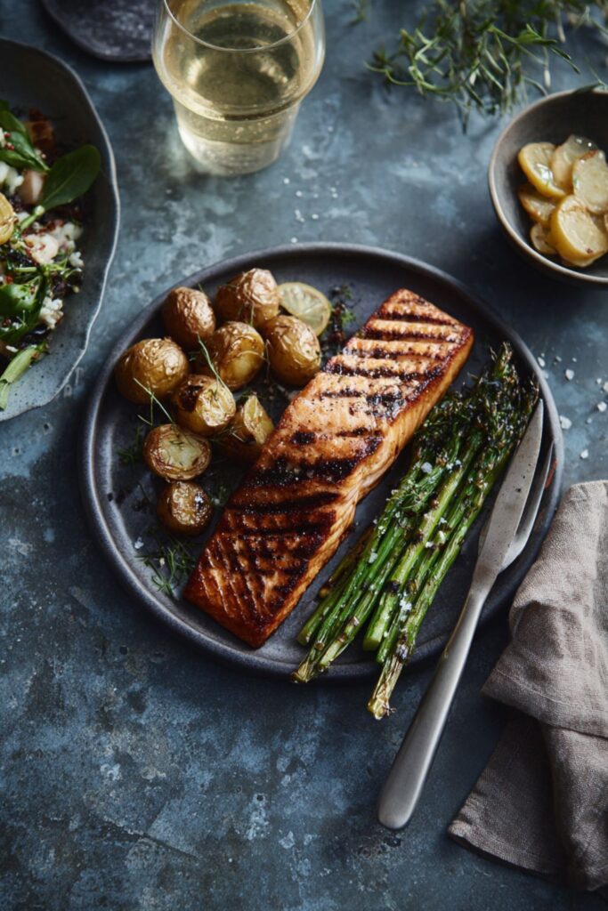 Gordon Ramsay Grilled Salmon
