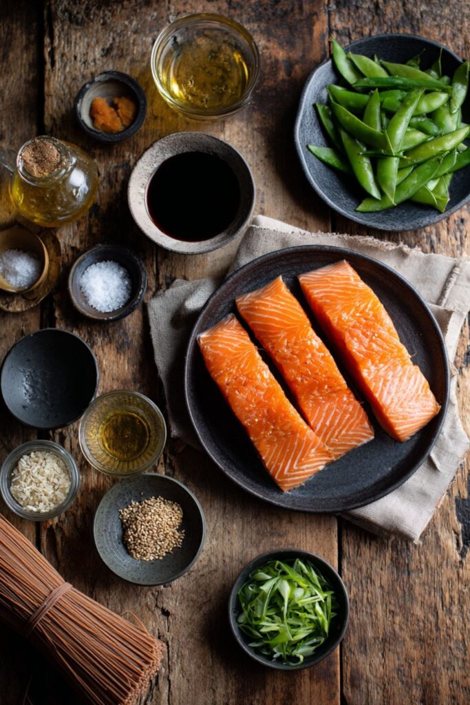 Gordon Ramsay Teriyaki Salmon And Soba Noodles Recipe 