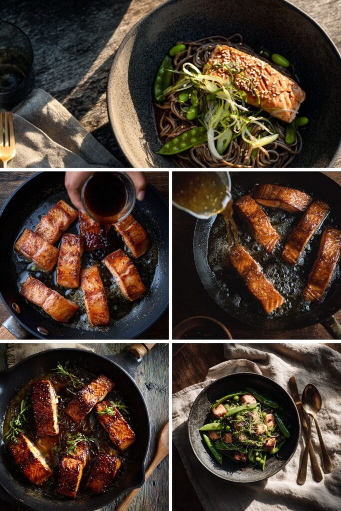 Gordon Ramsay Teriyaki Salmon And Soba Noodles Recipe 