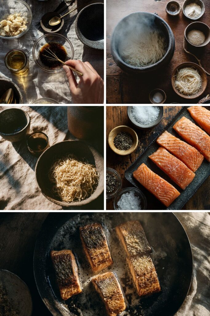 Gordon Ramsay Teriyaki Salmon And Soba Noodles Recipe 