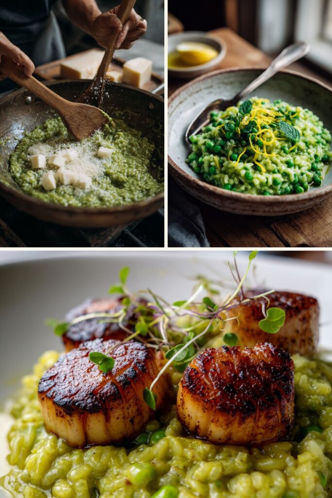 Gordon Ramsay Pea Risotto Recipe