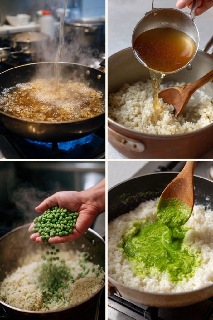 Gordon Ramsay Pea Risotto Recipe