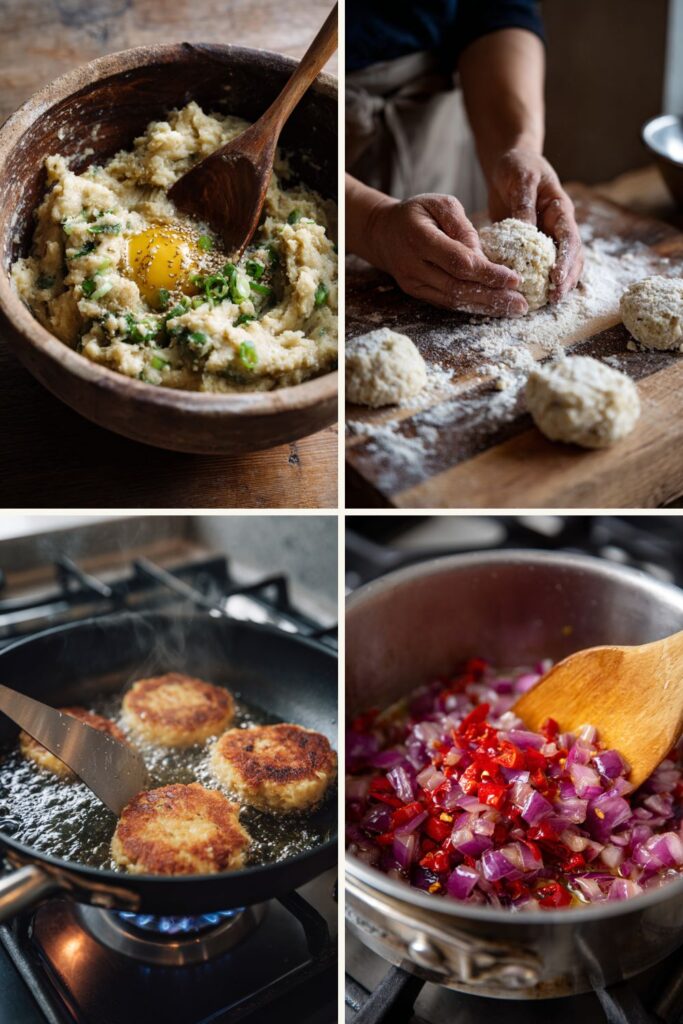 Gordon Ramsay’s Beans and Potato Cakes