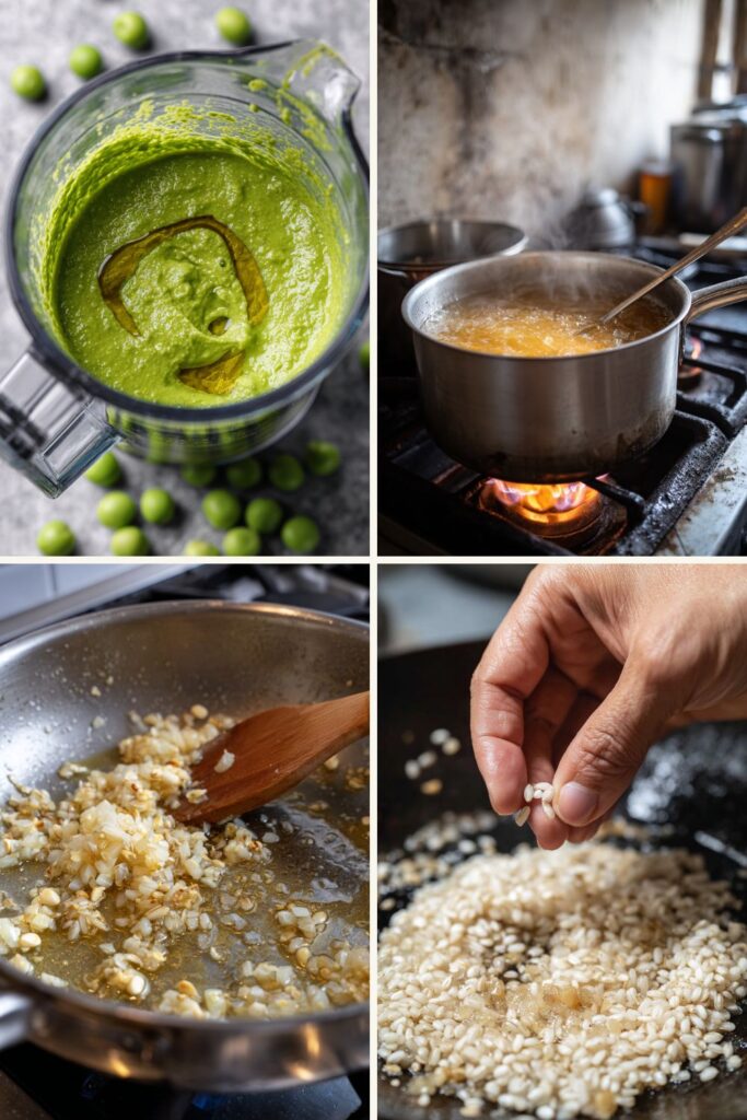 Gordon Ramsay Pea Risotto Recipe