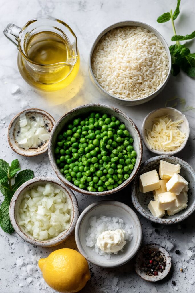 Gordon Ramsay Pea Risotto Recipe