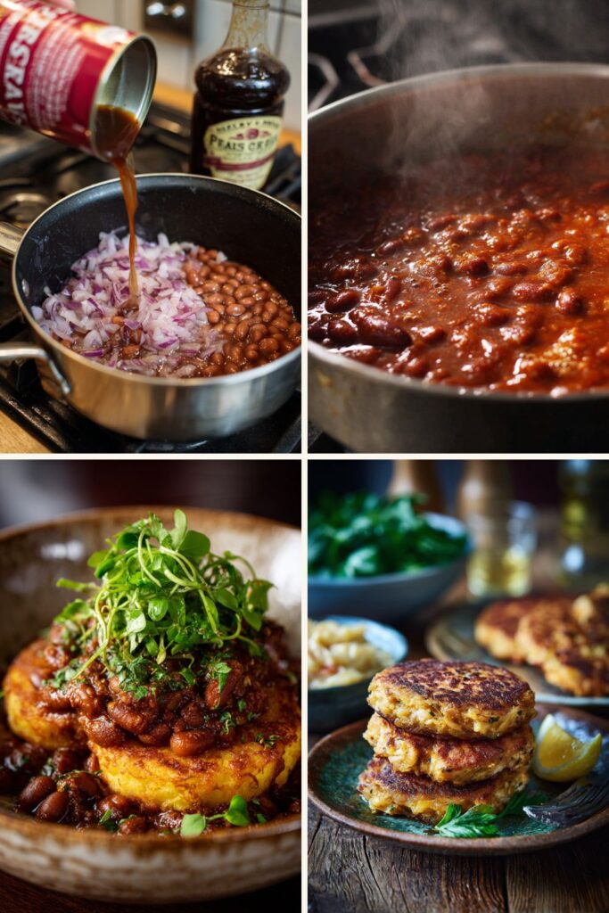 Gordon Ramsay’s Beans and Potato Cakes