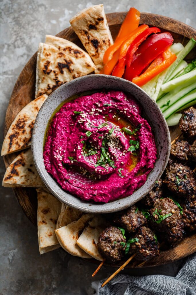 Gordon Ramsay Beetroot Hummus Recipe