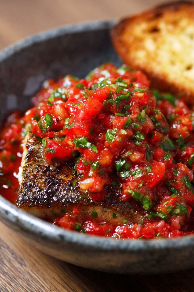 Gordon Ramsay Tomato and Basil Salsa Recipe