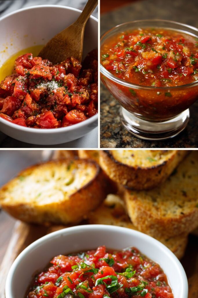 Gordon Ramsay Tomato and Basil Salsa Recipe