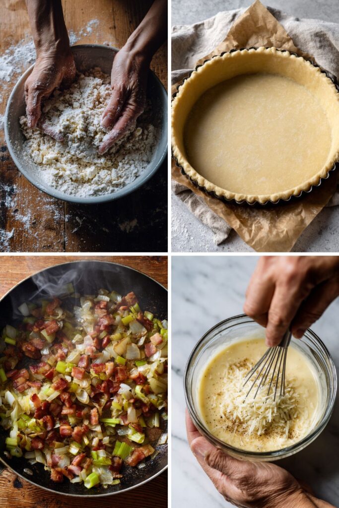 Gordon Ramsay Bacon and Leek Quiche Recipe