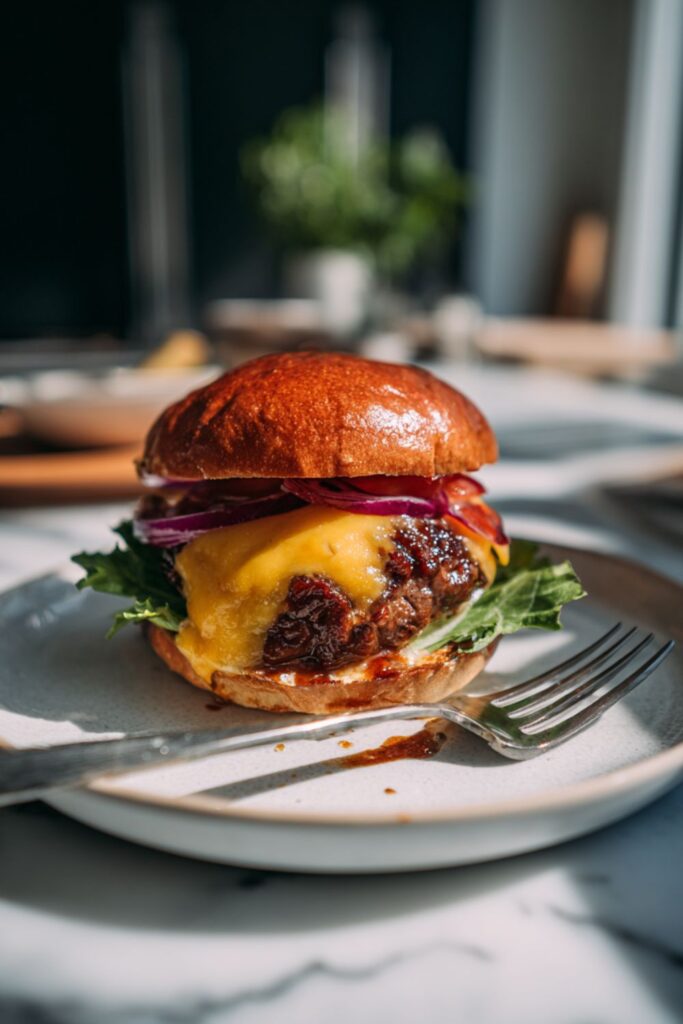 Gordon Ramsay BBQ Burger Recipe