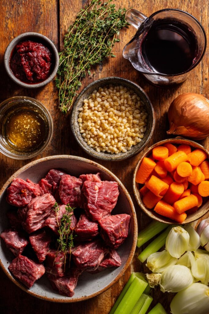 Gordon Ramsay Beef Barley Soup