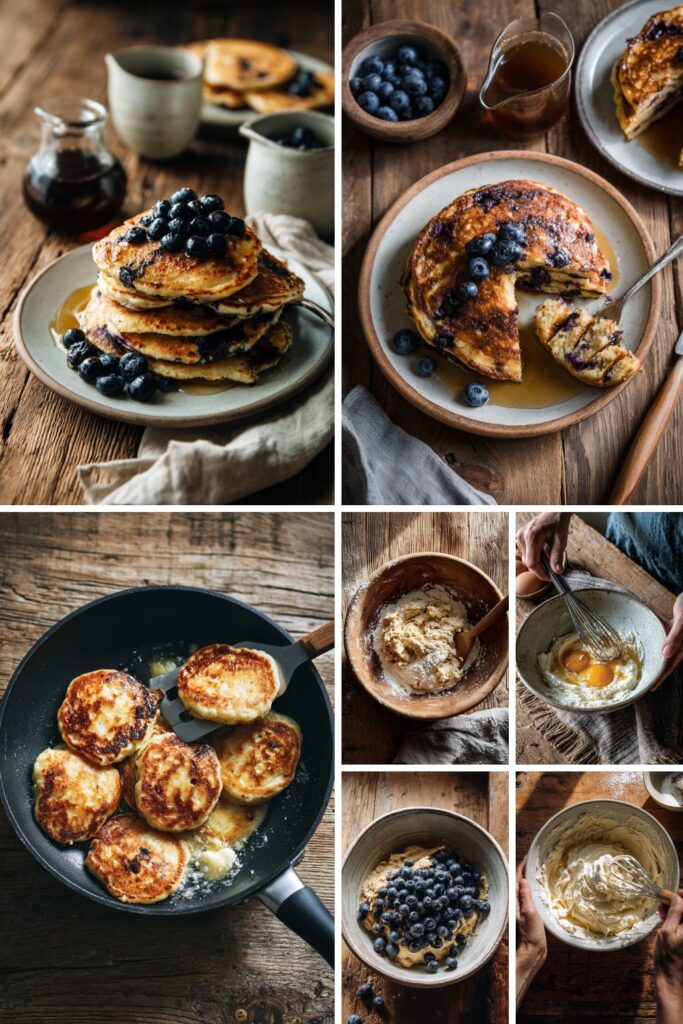 Gordon Ramsay Blueberry Ricotta Pancakes Recipe
