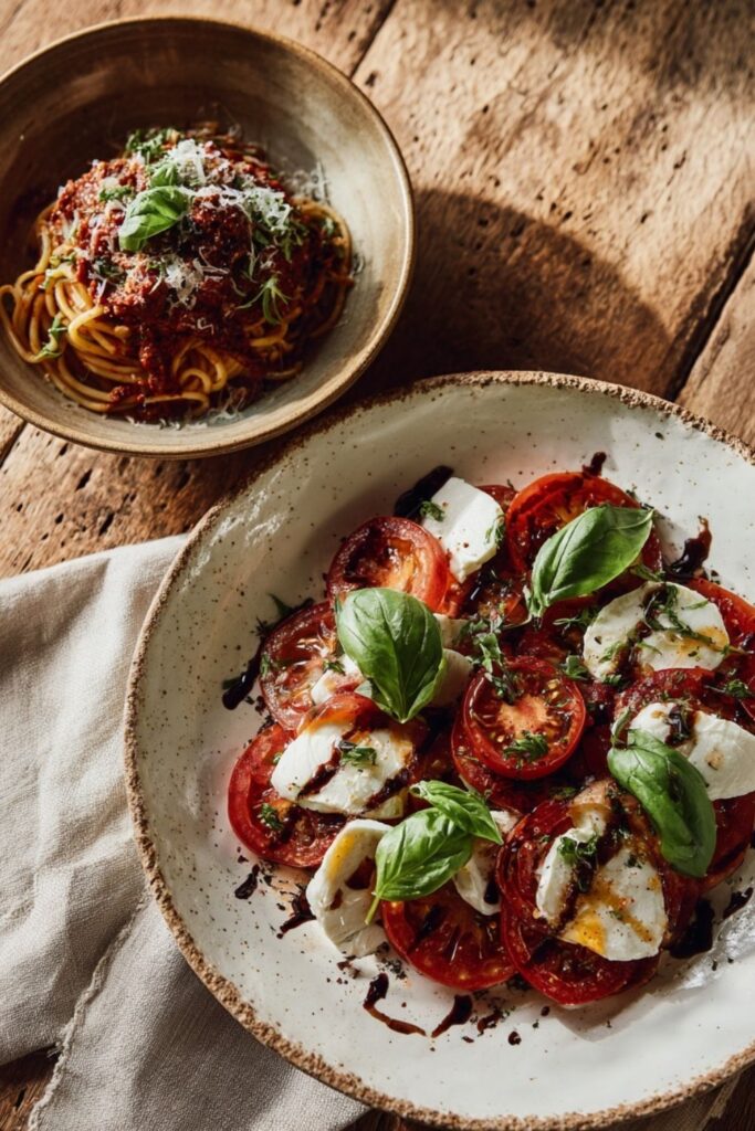 Gordon Ramsay Caprese Salad