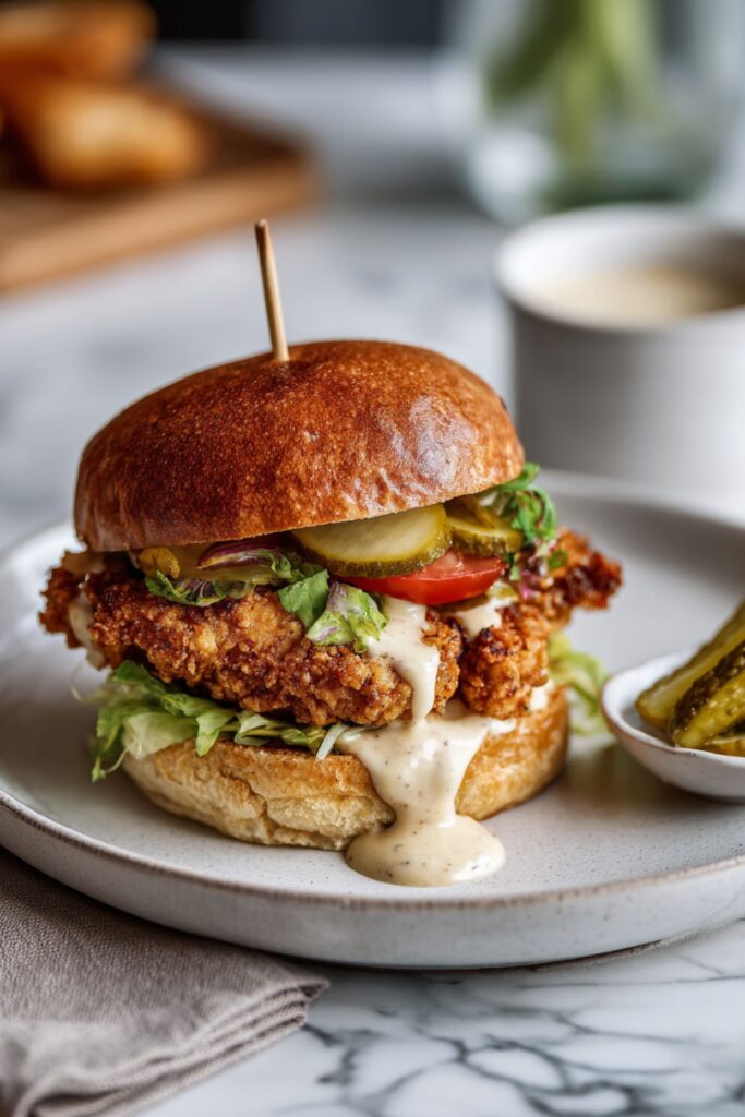 Gordon Ramsay Chicken Burger Recipe