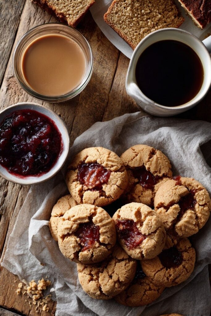Gordon Ramsay Peanut Butter and Jam Cookies Recipe