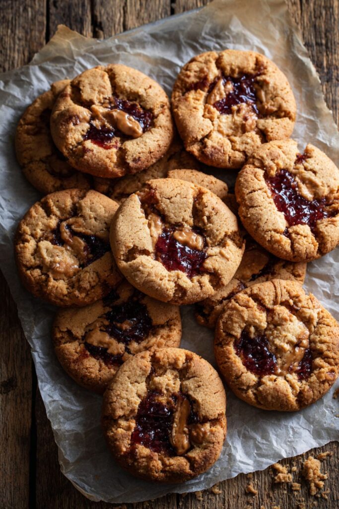 Gordon Ramsay Peanut Butter and Jam Cookies Recipe