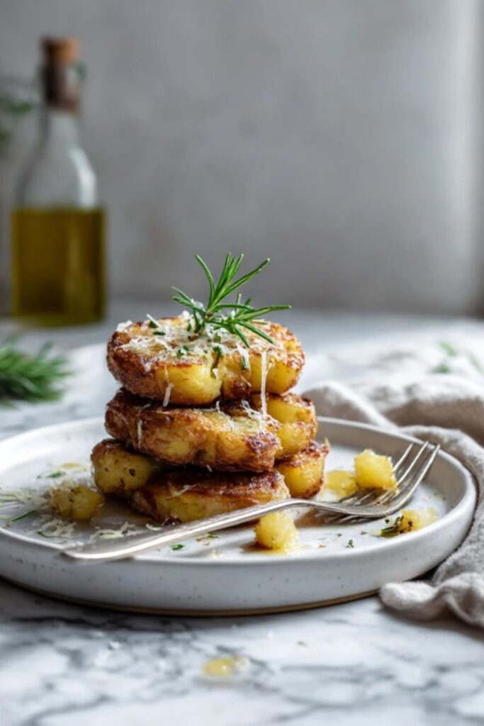 Crispy Gordon Ramsay Smashed Potatoes Recipe