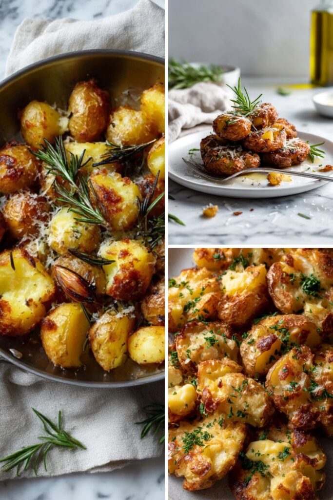 Crispy Gordon Ramsay Smashed Potatoes Recipe