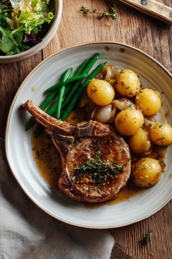 Gordon Ramsay Style Crockpot Pork Chops And Potatoes Recipe