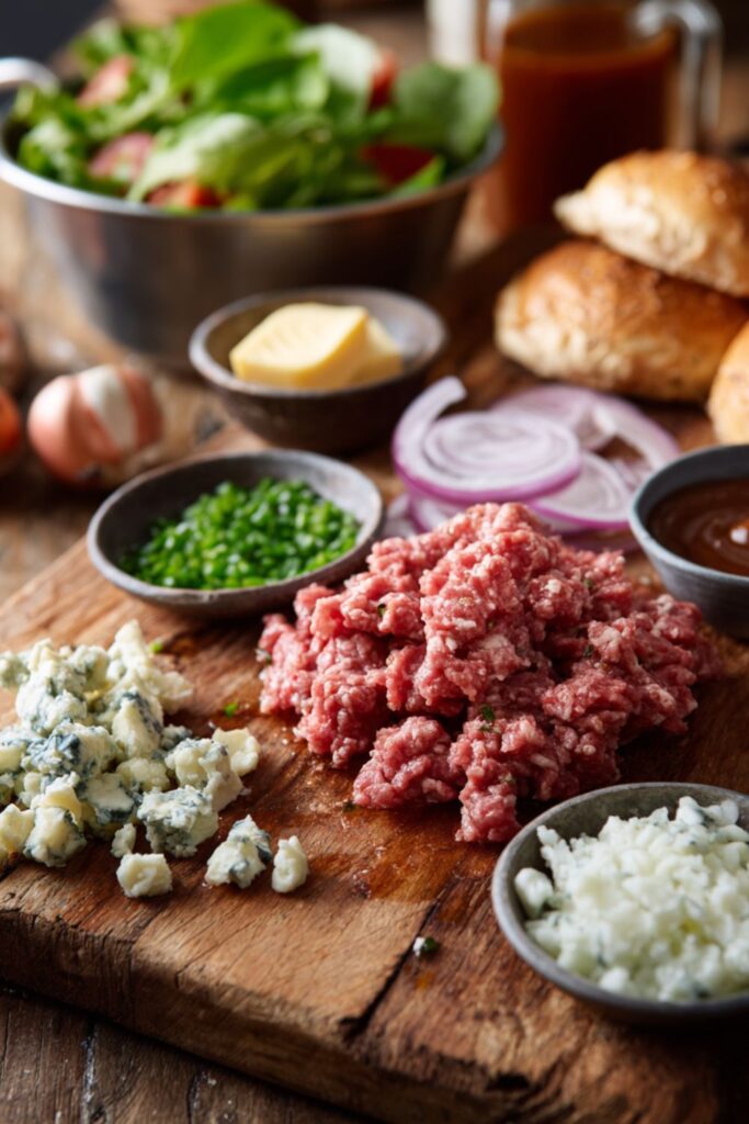 Gordon Ramsay Blue Cheese Burger Recipe