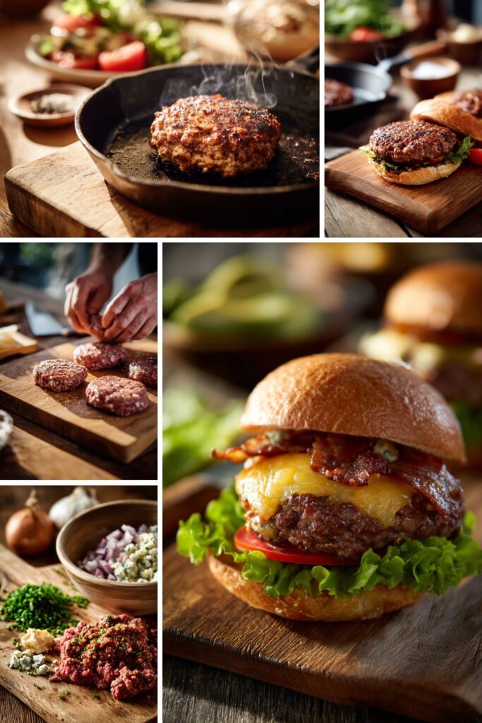 Gordon Ramsay Blue Cheese Burger Recipe