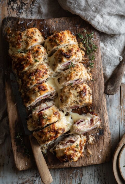 Gordon Ramsay Chicken Cordon Bleu (Easy Baked Recipe)