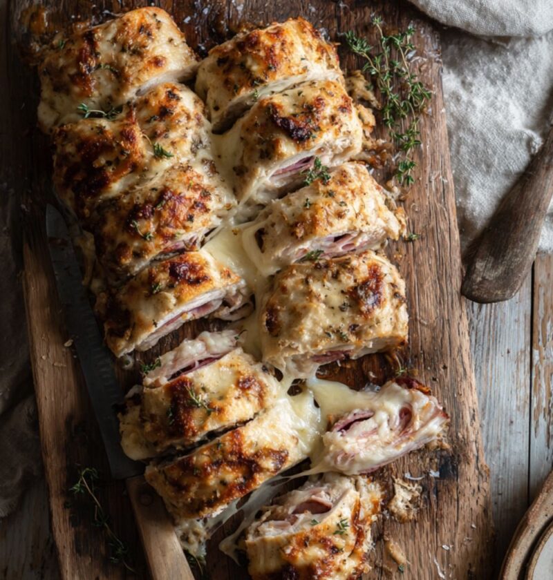 Gordon Ramsay Chicken Cordon Bleu (Easy Baked Recipe)