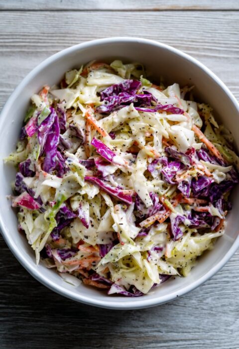 Gordon Ramsay’s Crunchy Coleslaw Recipe (Creamy & Tangy)
