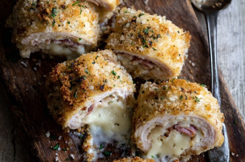 Gordon Ramsay Chicken Cordon Bleu (Easy Baked Recipe)