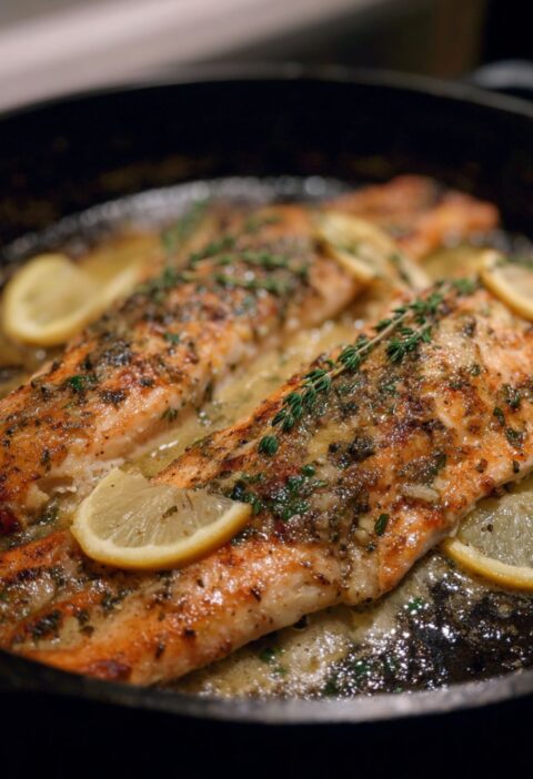 Gordon Ramsay Trout with Brown Butter & Lemon