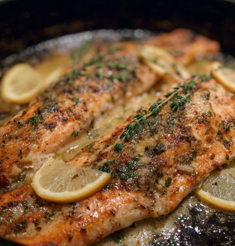 Gordon Ramsay Trout with Brown Butter & Lemon