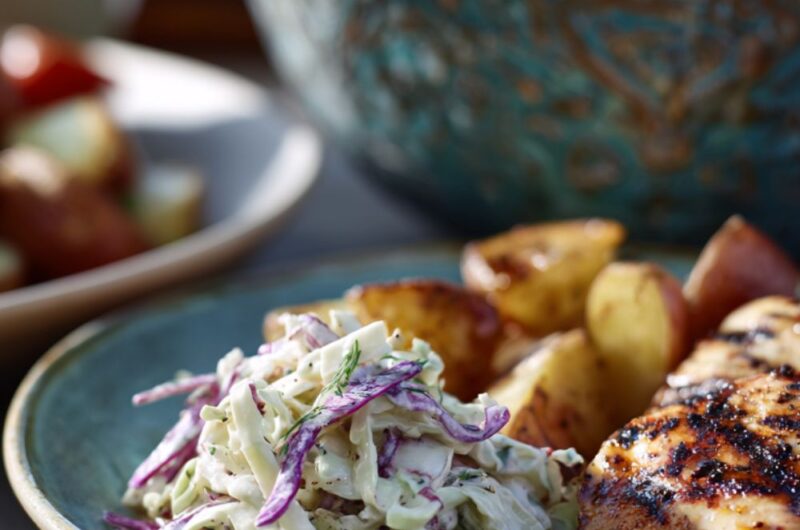 Gordon Ramsay’s Crunchy Coleslaw Recipe (Creamy & Tangy)