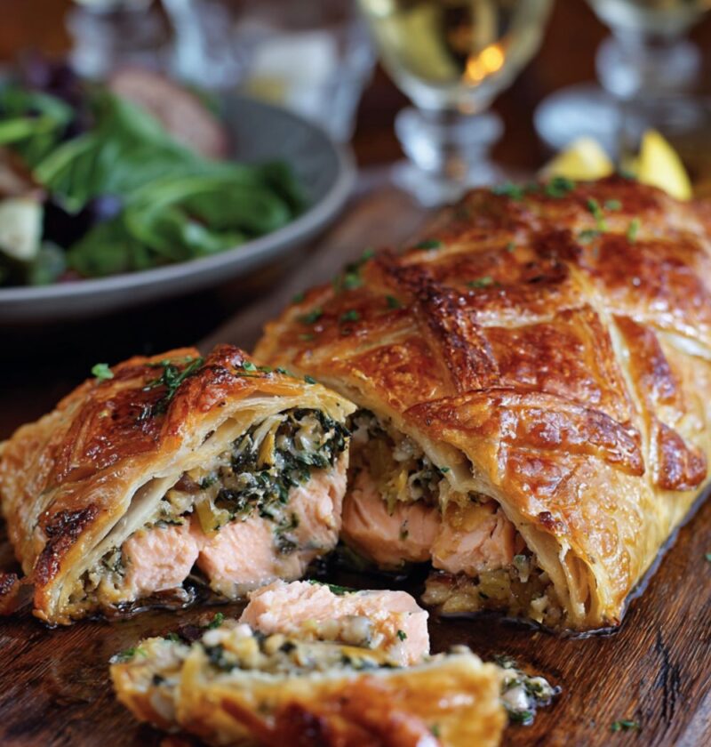 Gordon Ramsay Salmon Wellington