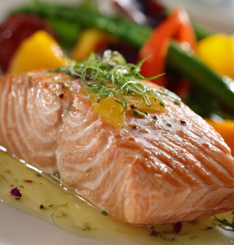 Gordon Ramsay Poached Salmon