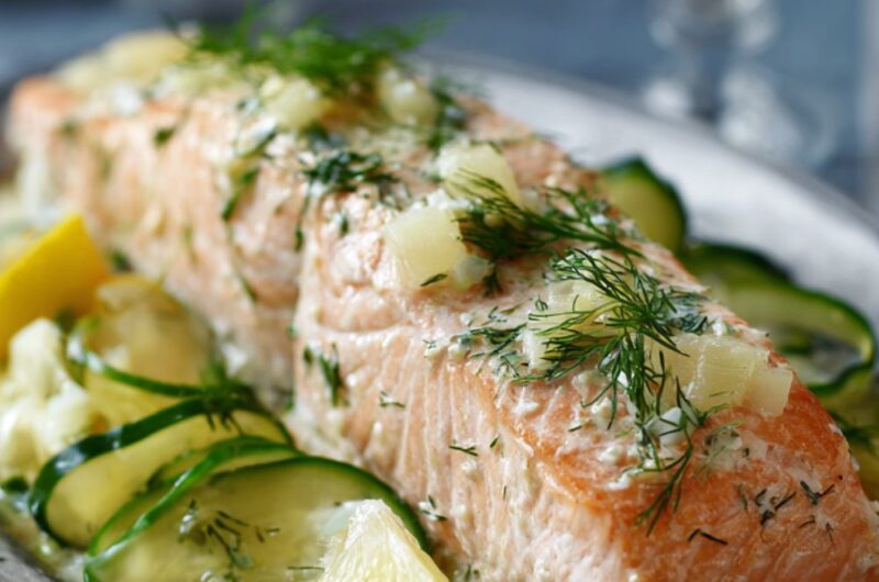 Gordon Ramsay Poached Salmon