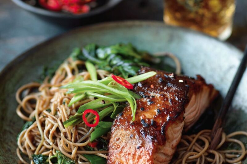 Gordon Ramsay Teriyaki Salmon And Soba Noodles Recipe 