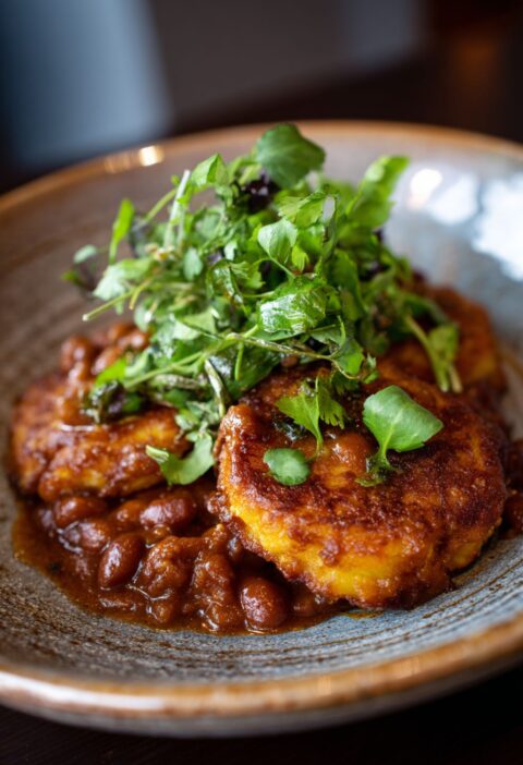 Gordon Ramsay’s Beans and Potato Cakes