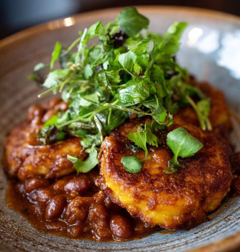 Gordon Ramsay’s Beans and Potato Cakes