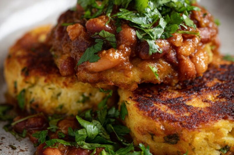 Gordon Ramsay’s Beans and Potato Cakes