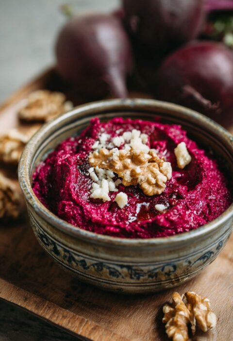 Gordon Ramsay Beetroot Hummus Recipe