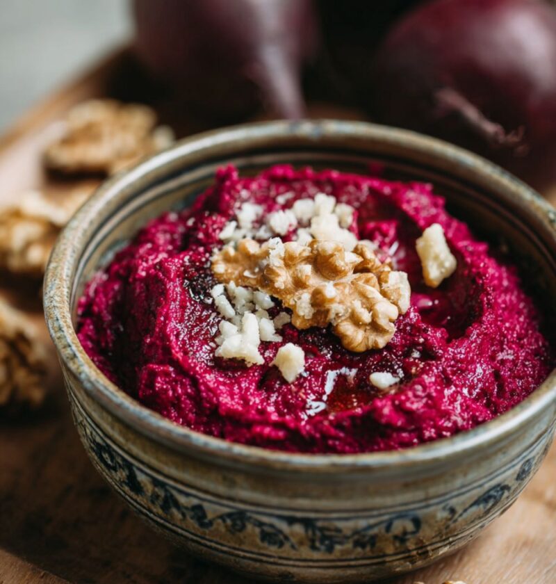 Gordon Ramsay Beetroot Hummus Recipe