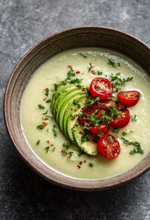 Gordon Ramsay Avocado Gazpacho Recipe